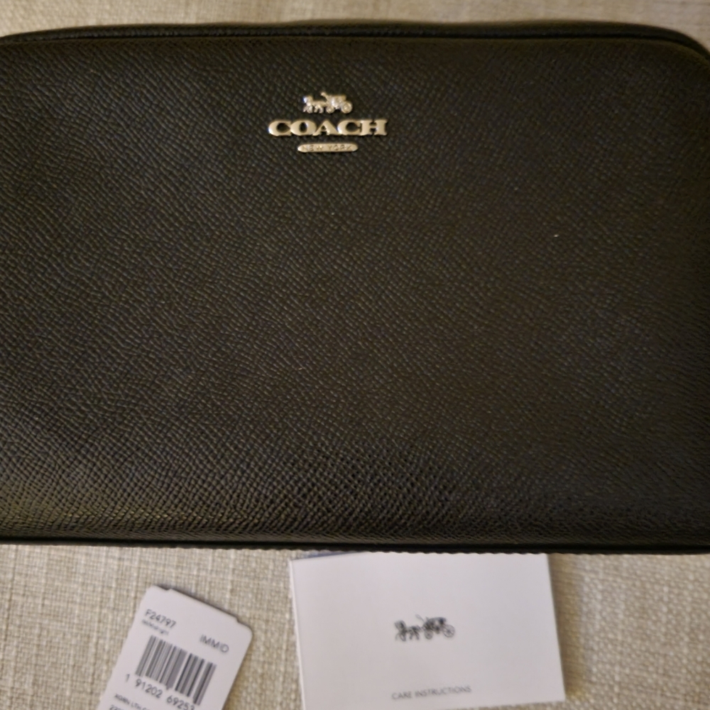 Coach cosmetic bag